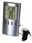 Цифровой термометр с часами RST 2204
