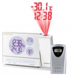 Проекционные часы с барометром и радиодатчиком внешней температуры 504