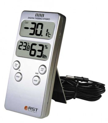 Цифровой термометр с показателем влажности в помещении 06013