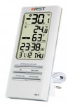 Цифровой термогигрометр с часами и календарем 2311