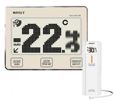 Цифровой термометр с радиодатчиком арт. 02780