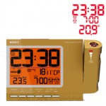 Проекционные часы с проекцией текущего времени и домашней температуры арт. 32754